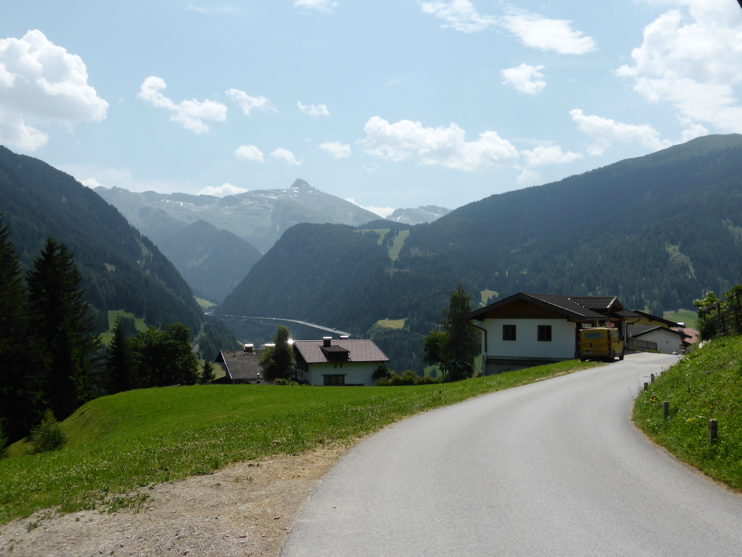 auf dem Weg Richtung Sattelberg