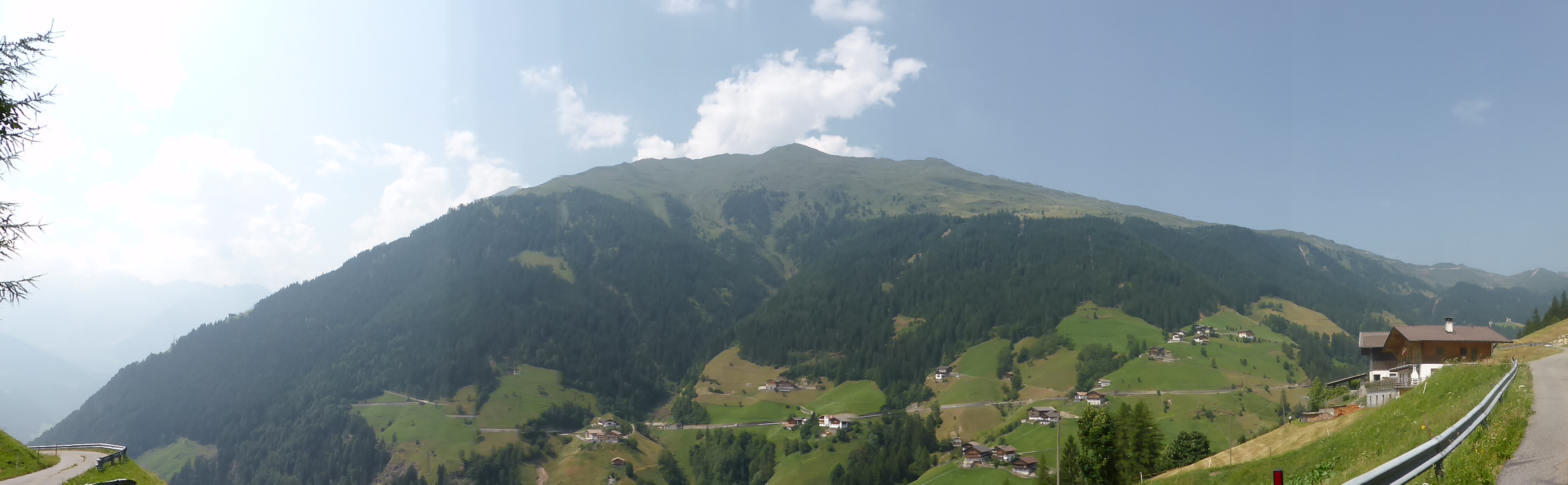 Richtung Passeiertal  St. Leonhard