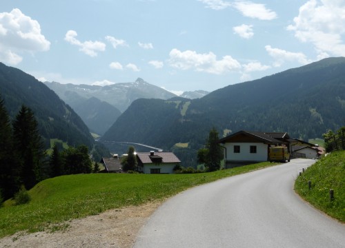 auf dem Weg Richtung Sattelberg