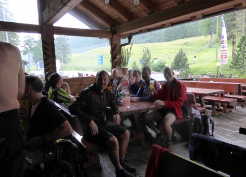 Regen am Gampenpass