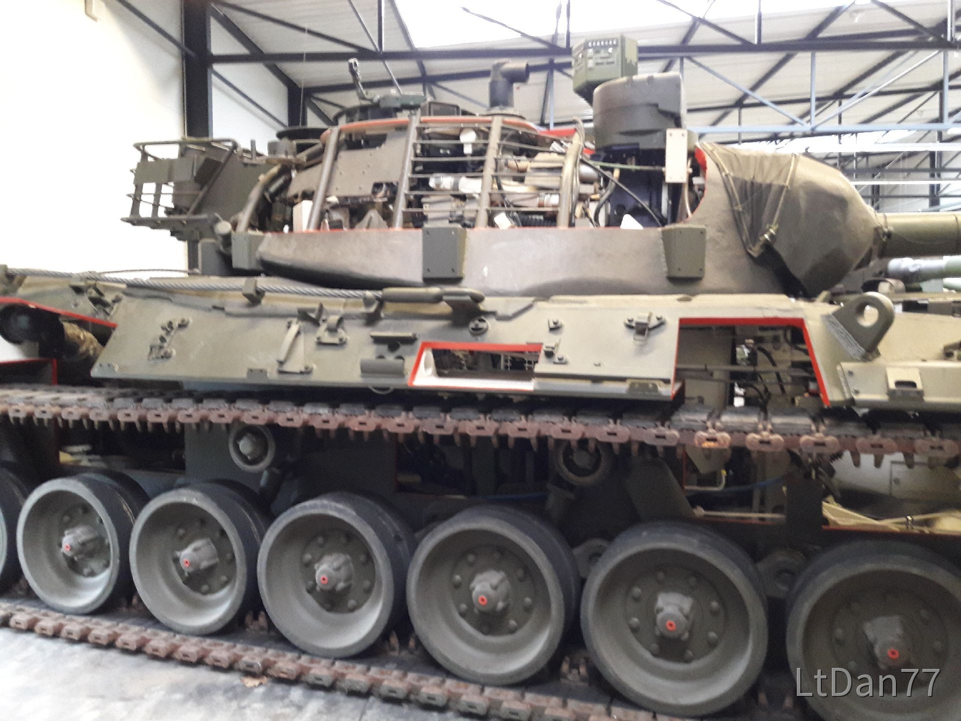 Leopard 1 Schnittmodell
