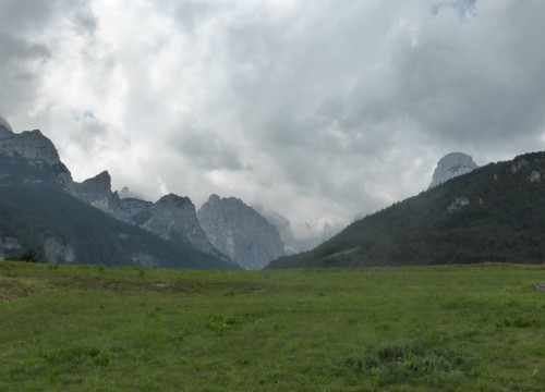 Brenta vom Molvenasee aus gesehen